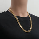 喜平 ネックレス K18 トリプル Mカット 150g 60cm 造幣局検定マーク(ホールマーク)刻印入り