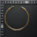 喜平 アンクレット K18 トリプル Mカット 15.5g 25cm 造幣局検定マーク(ホールマーク)刻印入り