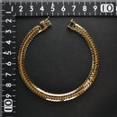 喜平 ブレスレット K18 トリプル Mカット 20g 20cm 造幣局検定マーク(ホールマーク)刻印入り