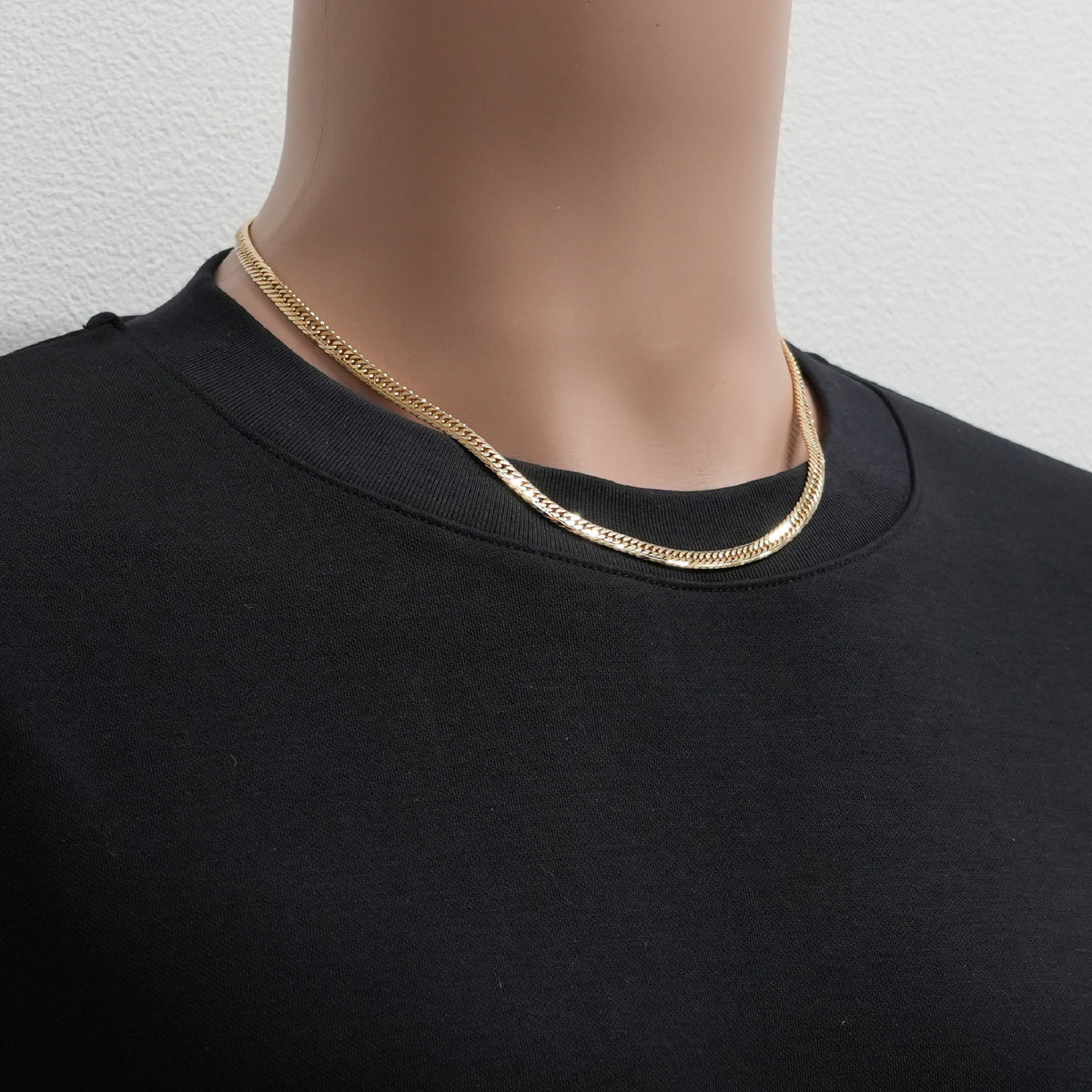 喜平 ネックレス K18 トリプル Mカット 22.5g 45cm 造幣局検定マーク