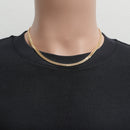 喜平 ネックレス K18 トリプル Mカット 22.5g 45cm 造幣局検定マーク(ホールマーク)刻印入り