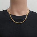 喜平 ネックレス K18 トリプル Mカット 25g 50cm 造幣局検定マーク(ホールマーク)刻印入り