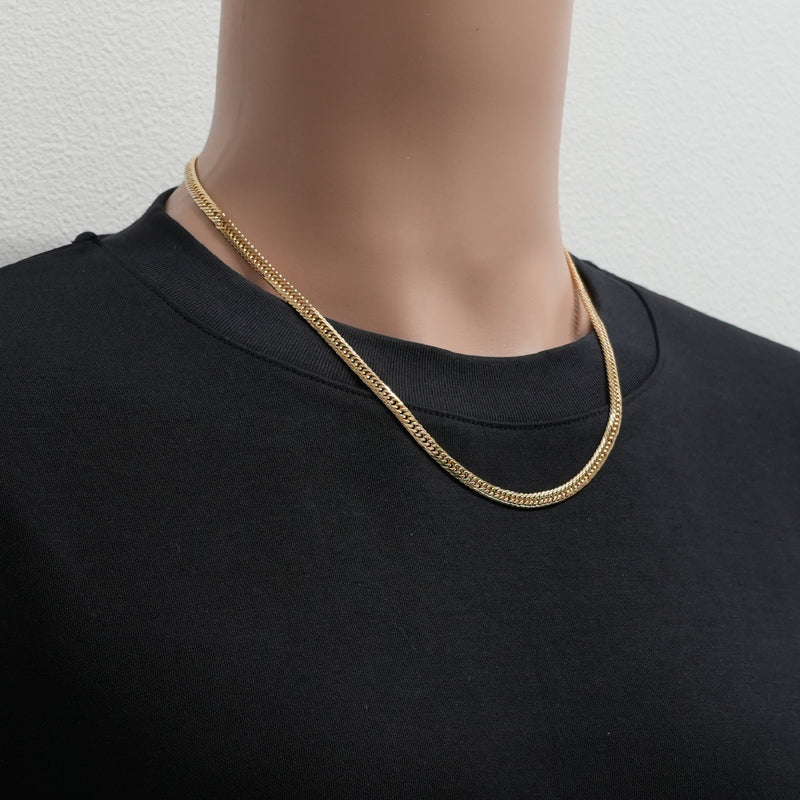 喜平 ネックレス K18 トリプル Mカット 25g 50cm 造幣局検定マーク(ホールマーク)刻印入り