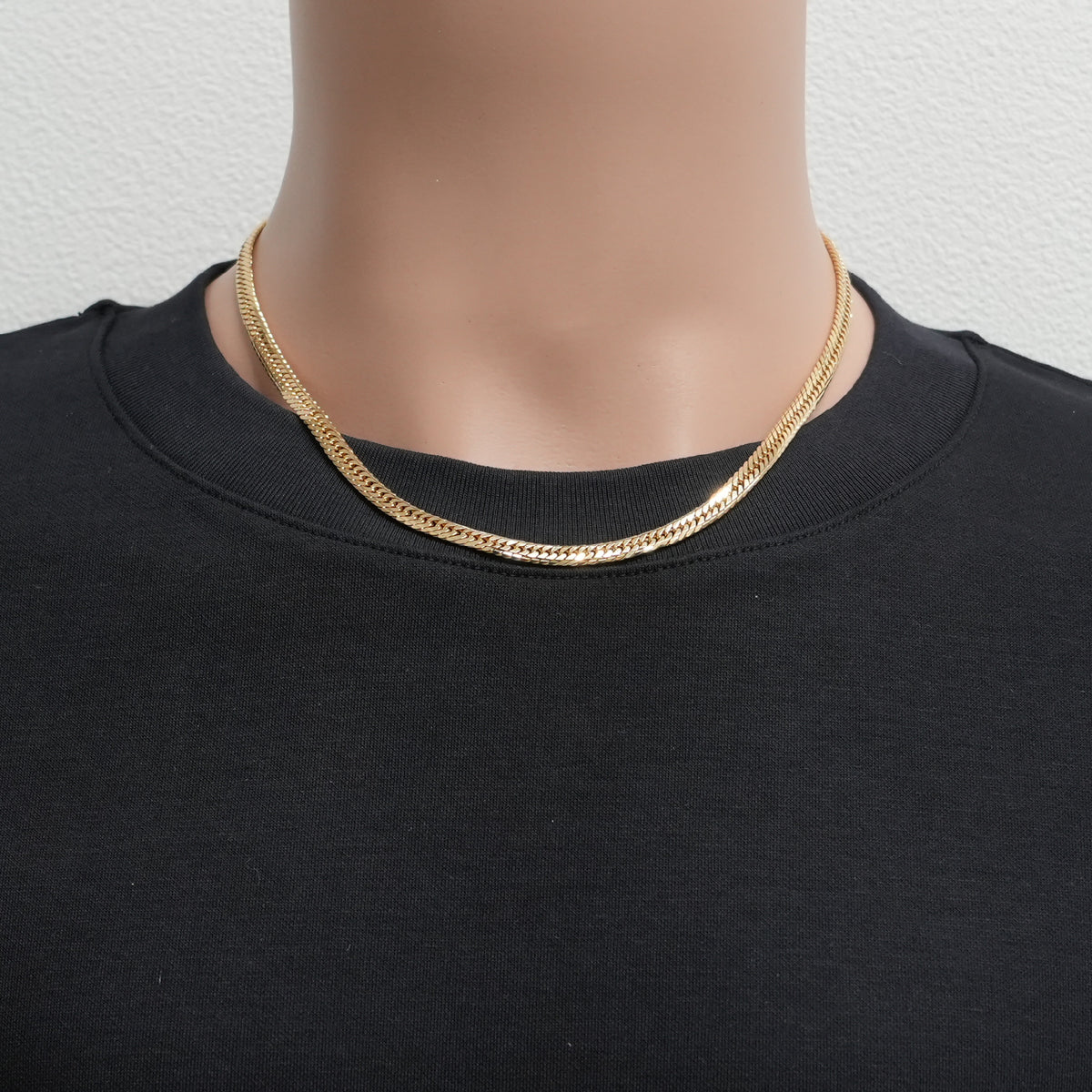 喜平 ネックレス K18 トリプル Mカット 27g 45cm 造幣局検定マーク