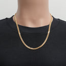 喜平 ネックレス K18 トリプル Mカット 33g 55cm 造幣局検定マーク(ホールマーク)刻印入り