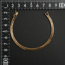 喜平 ブレスレット K18 トリプル Mカット 7g 16cm 造幣局検定マーク(ホールマーク)刻印入り