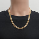 喜平 ネックレス K18 トリプル Mカット 92g 55cm 造幣局検定マーク(ホールマーク)刻印入り