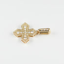 ペンダントトップ K18 ダイヤ付 (Type-CB-D)