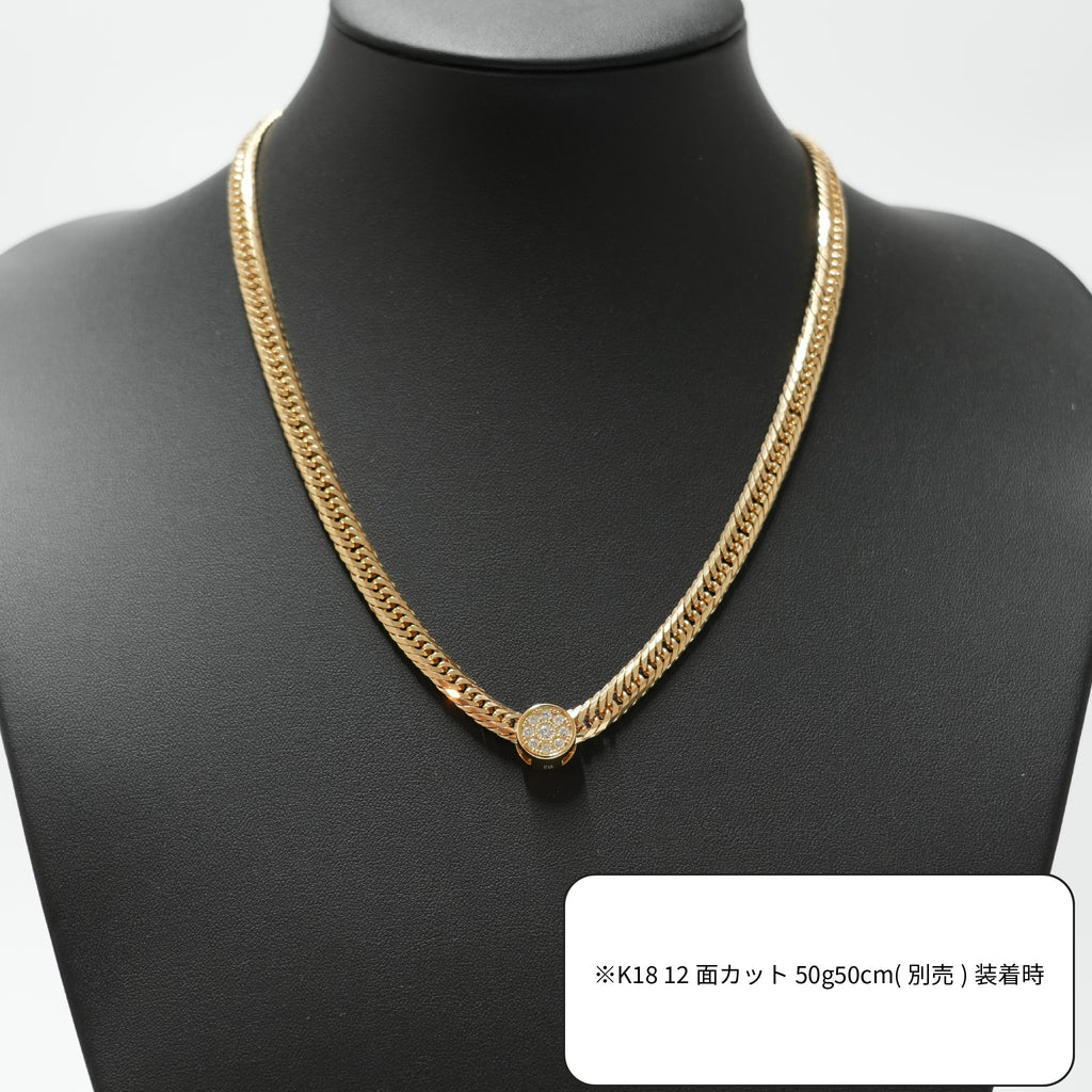 ペンダントトップ K18 ダイヤモンド付 (Type-CN)