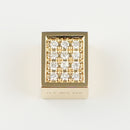 ペンダントトップ K18 ダイヤモンド付 (Type-CO-OF-小) ※リバーシブルタイプ