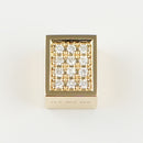 ペンダントトップ K18 ダイヤモンド付 (Type-CO-OF-小) ※リバーシブルタイプ