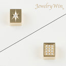 ペンダントトップ K18 ダイヤモンド付 (Type-CO-OF-小) ※リバーシブルタイプ