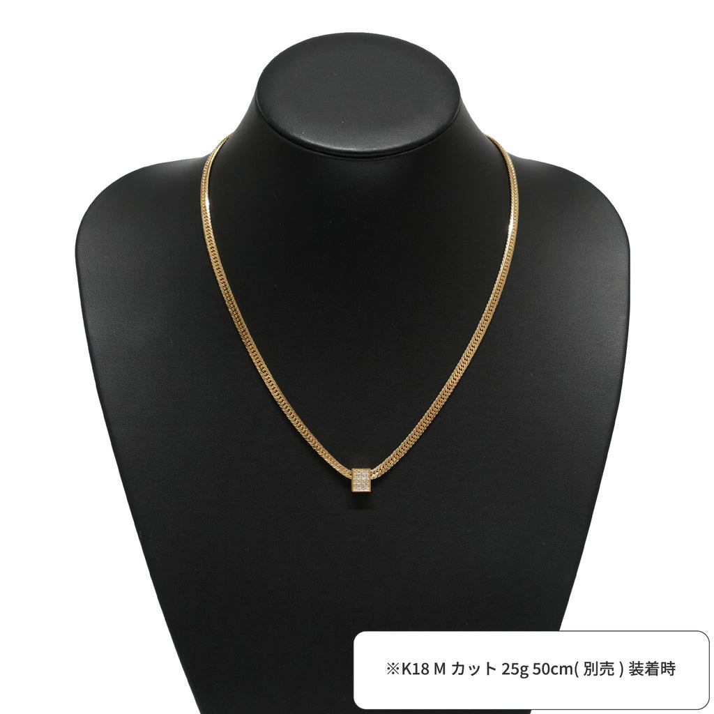 激安 超特価商店街  ペンダントトップ K18 ダイヤ付 (Type-CO-F) 小 ダイヤモンド