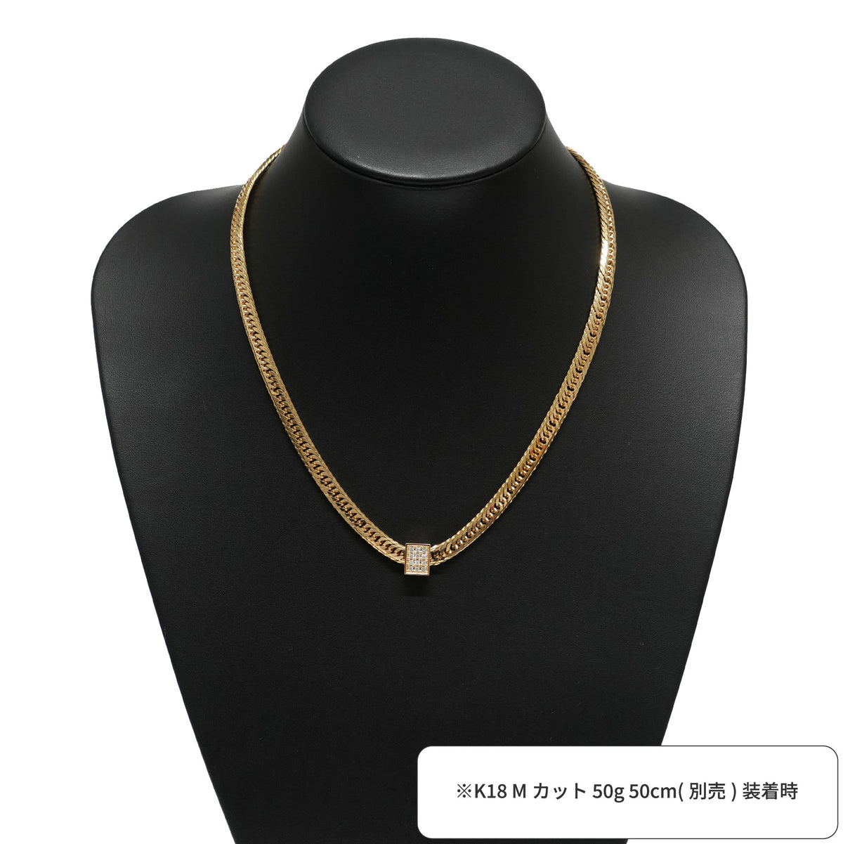 ペンダントトップ K18 ダイヤ付 (Type-CO-F) 中 ペンダントトップ K18 ダイヤ付 (Type-CO-F) 中
