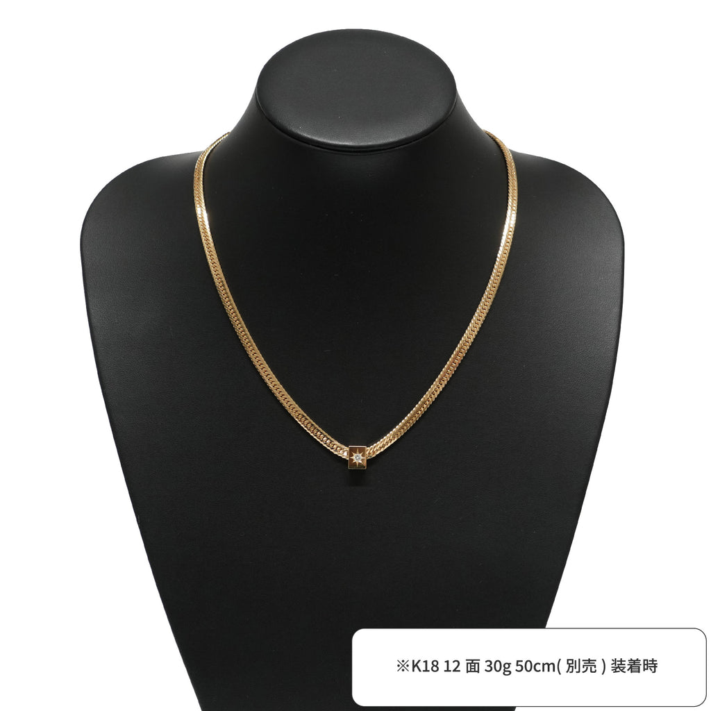 K18ペンダントトップダイヤ付 (Type-CO-F) 小jewelry win K18_Type-CU-O__12t-30-