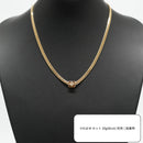 ペンダントトップ K18 ダイヤ付 (Type-DC) リバーシブルタイプ 2方向使用可能