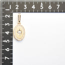 ペンダントトップ K18 ダイヤモンド付 (Type-DD)