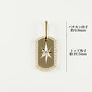 ペンダントトップ K18 ダイヤ付 (Type-DT)