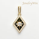 ペンダントトップ K18 ダイヤ付 (Type-HG)