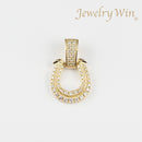 ペンダントトップ K18 ダイヤモンド付 (Type-KD-ミニ)