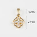 ペンダントトップ K18 ダイヤモンド付 (Type-KF)
