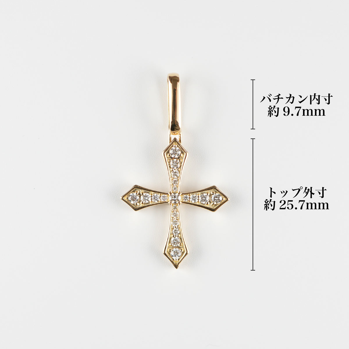 18K ダイヤモンド付き　ペンダントトップ ペンダントトップ 馬 ウマ ホース 18金 K18イエローゴールド