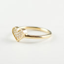 リング K18 ダイヤモンド付 (Type-LO)