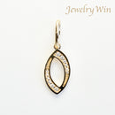 ペンダントトップ K18 ダイヤ付 (Type-No.0)