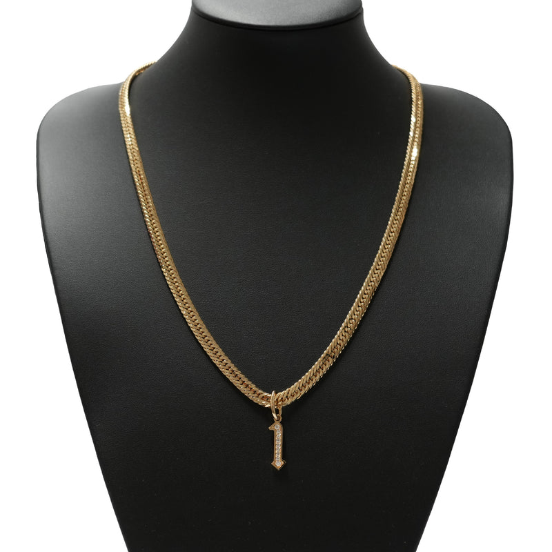 ペンダントトップ K18 ダイヤ付 (Type-No.1)