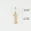 ペンダントトップ K18 ダイヤモンド付 (Type-No.1)