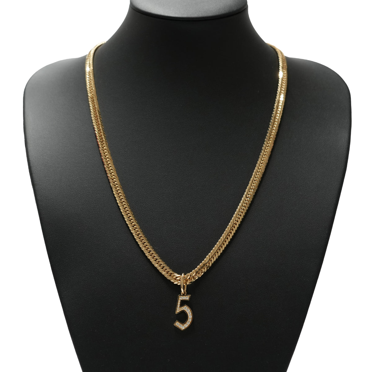 ペンダントトップ K18 ダイヤモンド付 (Type-No.5)