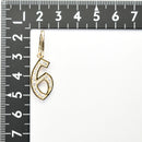 ペンダントトップ K18 ダイヤ付 (Type-No.6)