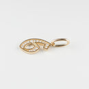 ペンダントトップ K18 ダイヤモンド付 (Type-No.6)