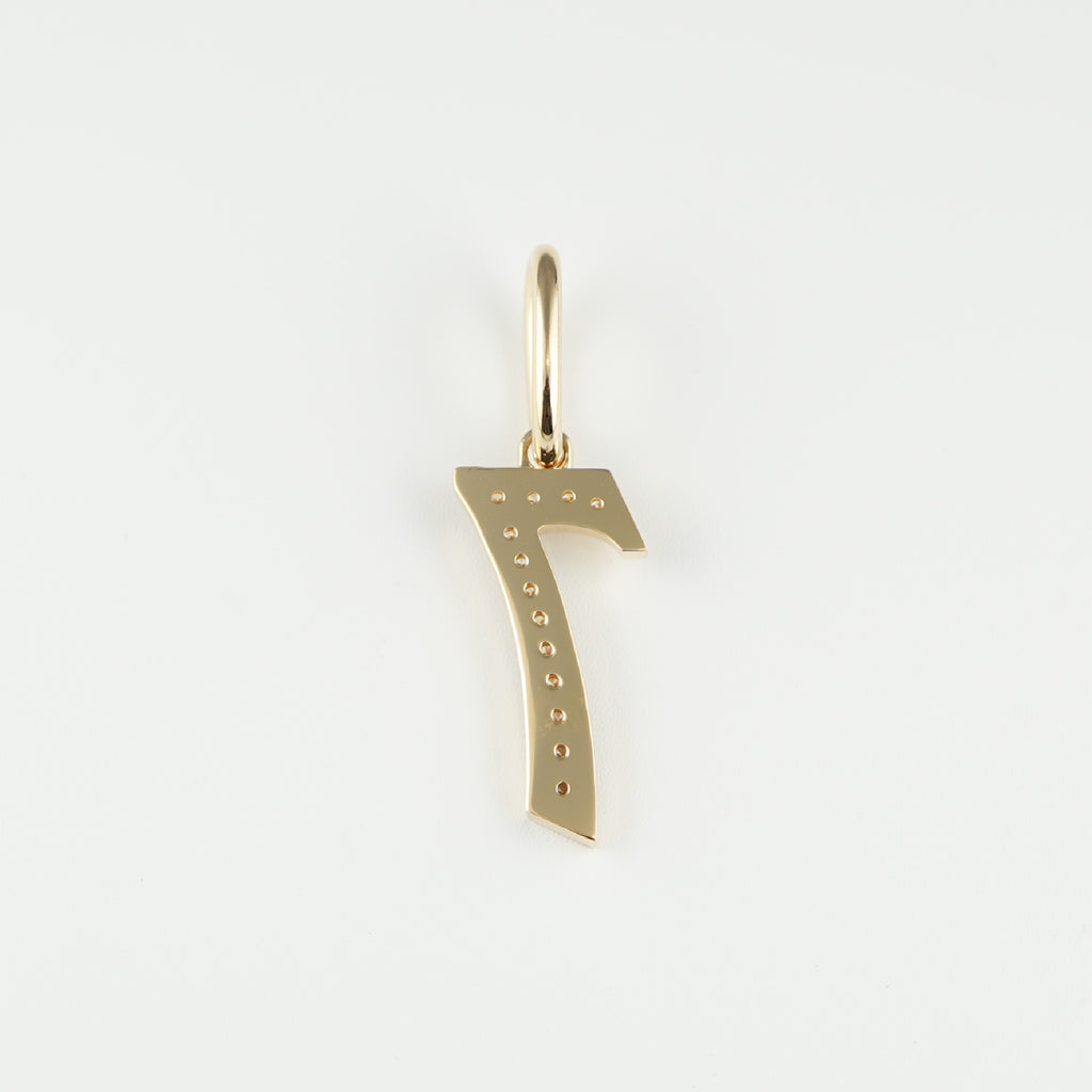 K18 ダイヤトップ　ペンダントトップ ペンダントトップ K18 ダイヤ付 (Type-No.7)