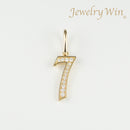 ペンダントトップ K18 ダイヤモンド付 (Type-No.7)