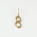 ペンダントトップ K18 ダイヤモンド付 (Type-No.8)