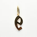 ペンダントトップ K18 ダイヤ付 (Type-No.9)