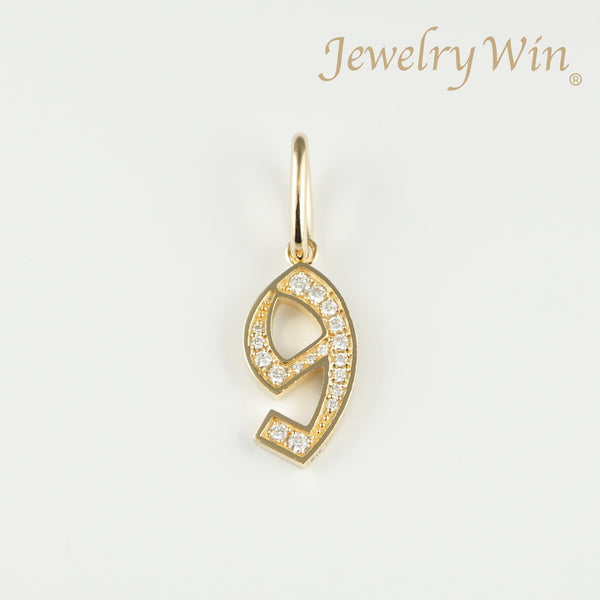 ペンダントトップ K18 ダイヤモンド付 (Type-No.9)