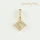 ペンダントトップ K18 ダイヤ付 (Type-PR)