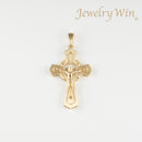 ペンダントトップ K18 (Type-YC-小) ※つや消し仕上げ