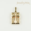 ペンダントトップ K18 ダイヤ付 (Type-ZC-D)