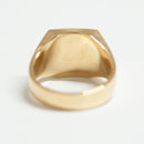 リング 印台 K18 大