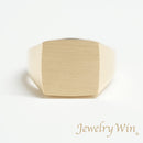 リング 印台 K18 大