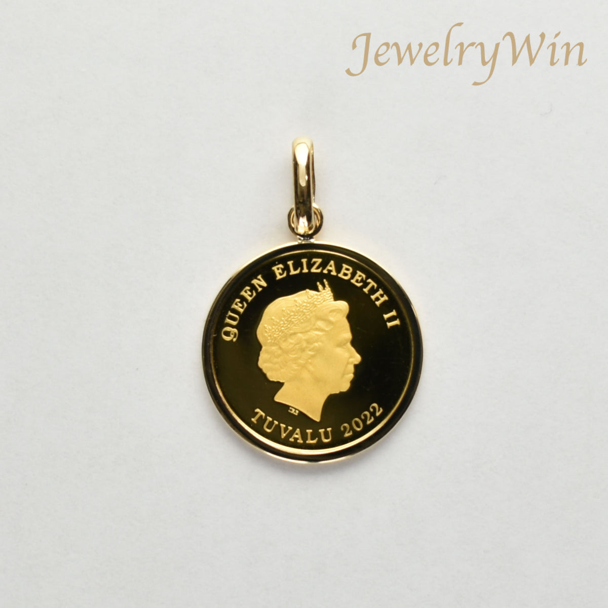 コインペンダントトップ メイプルリーフ金貨 1/10oz 3.65g