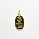 ペンダントトップ K24 マリア コイン 2.5g K18 枠付 (Type-SP)