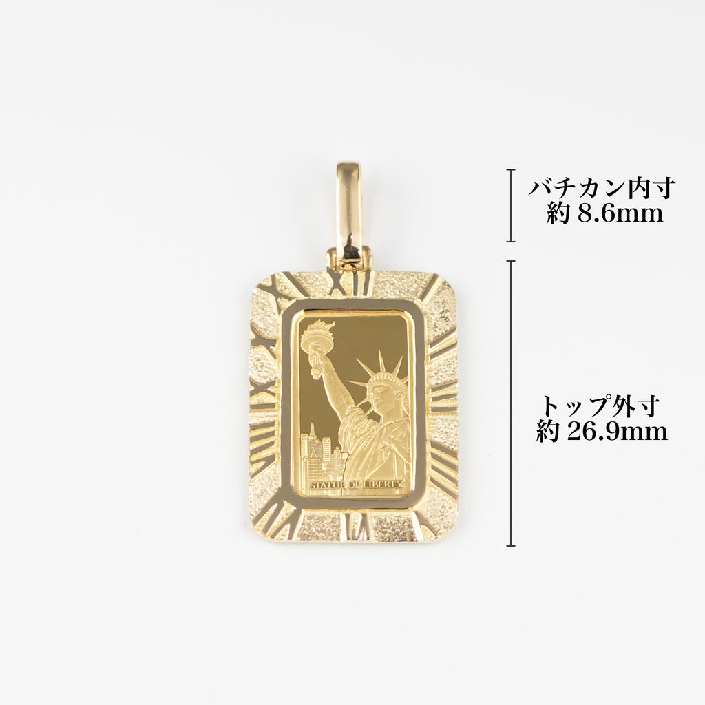 プラチナ製 リバティ　ペンダント　トップ プラチナ10gペンダントトップ CREDIT SUISSE製 リバティペンダント