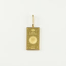 ペンダントトップ K24 PAMPホース インゴット 5g K18 枠付 (Type-SP)