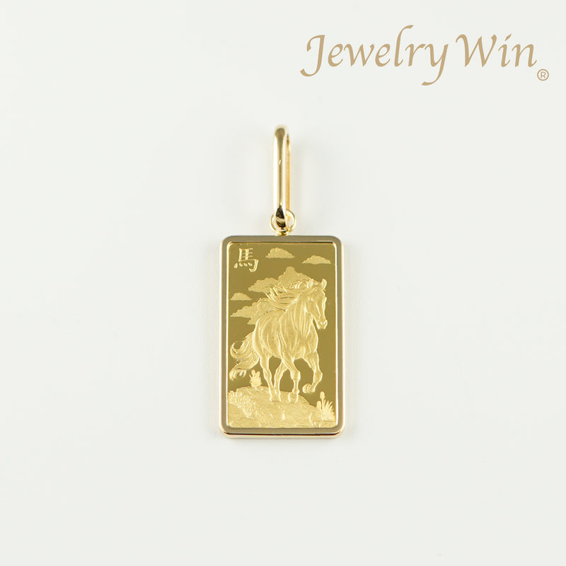 ペンダントトップ/金/インゴット