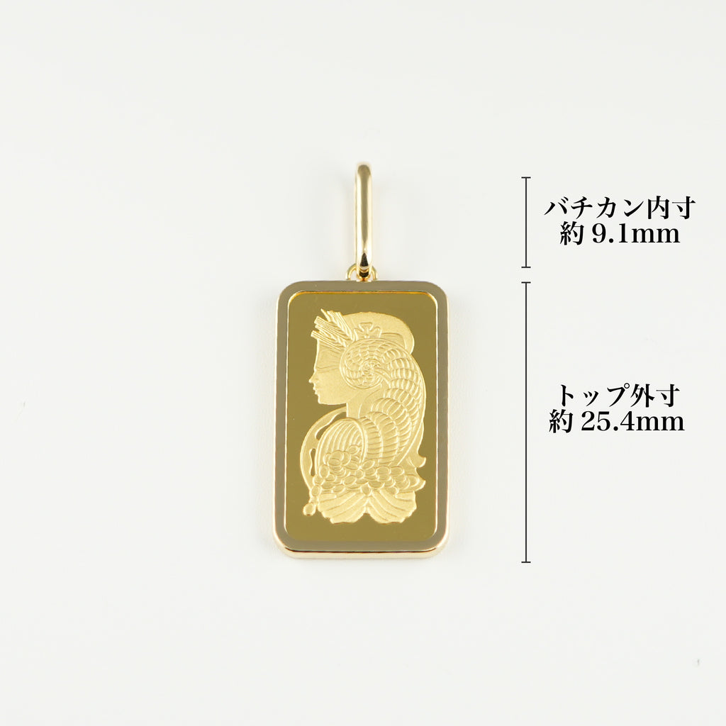 【期間限定価格】 K24ペンダントトップ バチカン枠K18 ゴールドトップ2個！ K24_10gK18_Type-SP_1024x.jpg?v