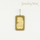 ペンダントトップ K24 フォルトゥナ インゴット 10g K18 枠付 (Type-SP)